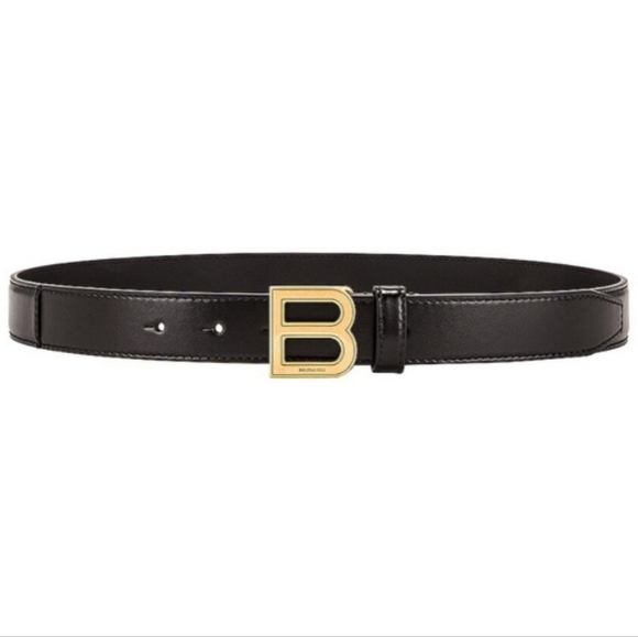 Balenciaga Hourglass leather belt - Picture 2 of 6